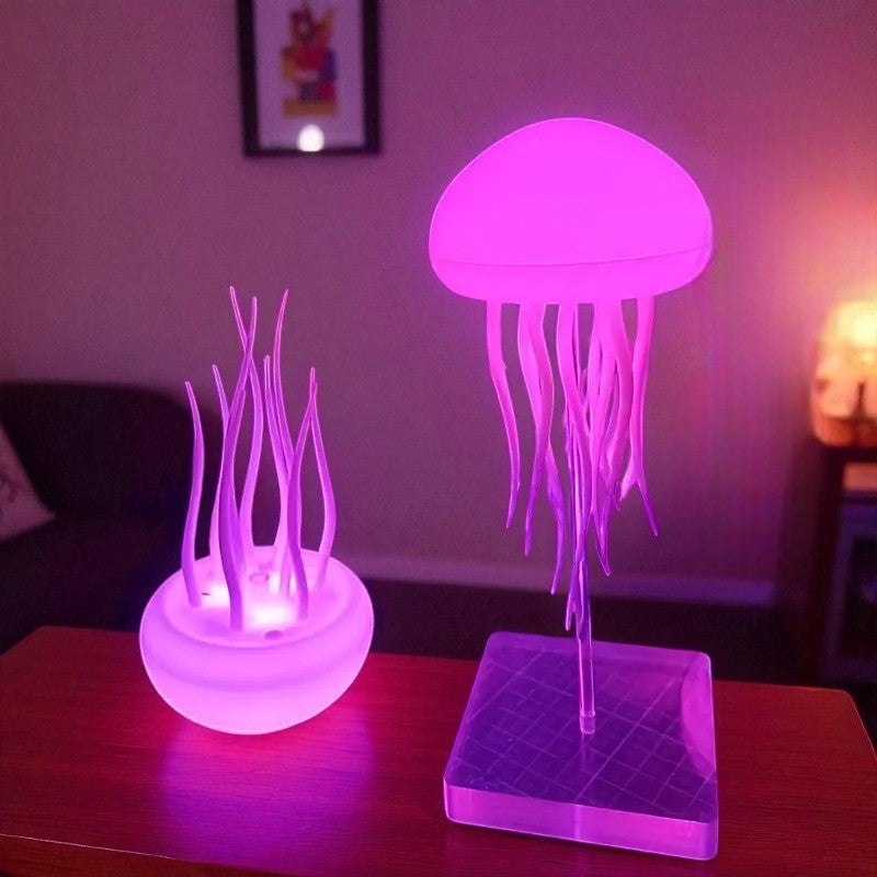 Lampe Méduse LED à commande vocale – Ambiance apaisante et design unique