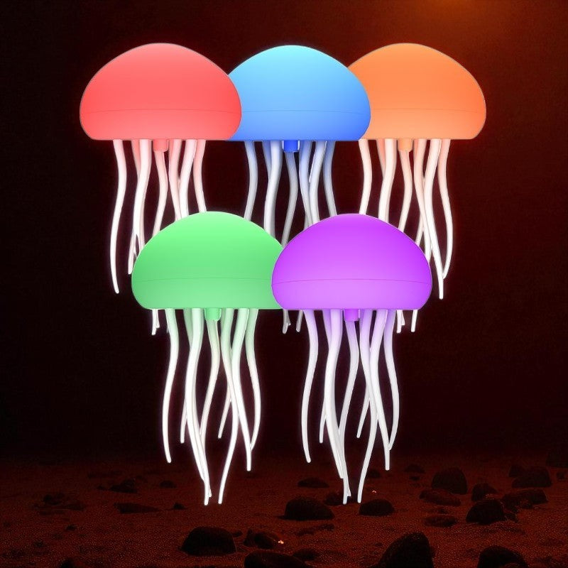 Lampe Méduse LED à commande vocale – Ambiance apaisante et design unique