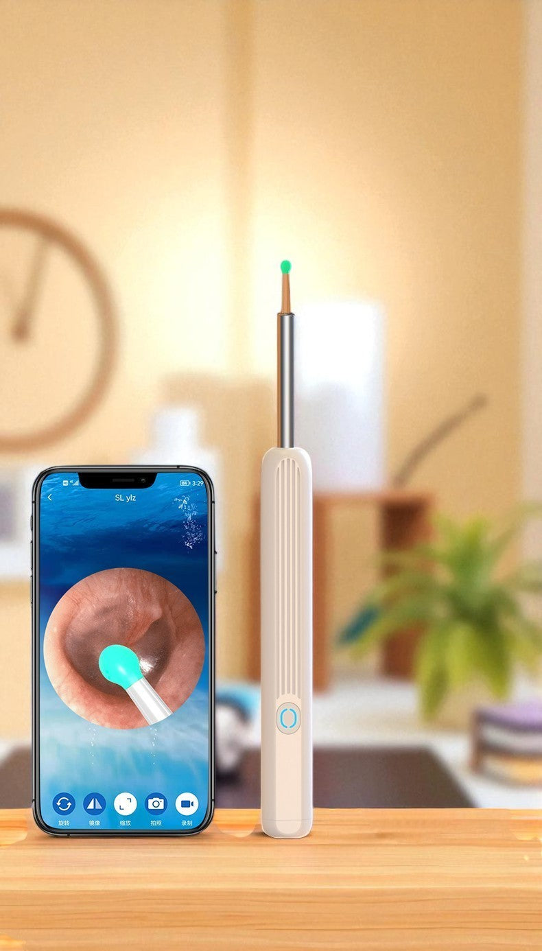 Kit de Nettoyage des Oreilles avec Caméra HD & Lumière LED