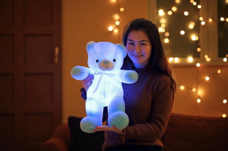 Peluche Ours Lumineux LED – Cadeau Magique et Coloré pour Enfants
