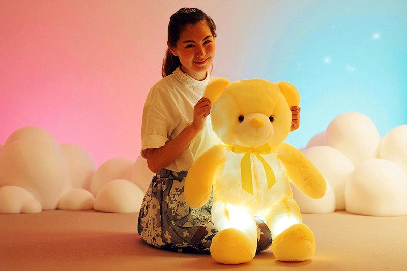 Peluche Ours Lumineux LED – Cadeau Magique et Coloré pour Enfants