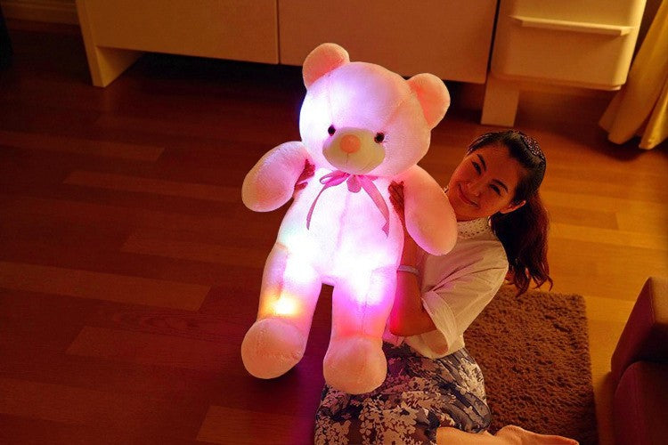 Peluche Ours Lumineux LED – Cadeau Magique et Coloré pour Enfants