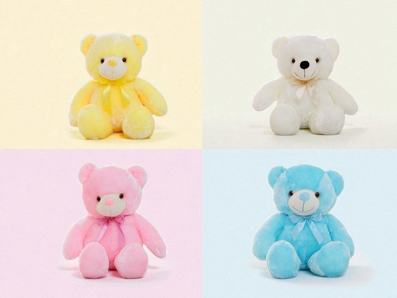Peluche Ours Lumineux LED – Cadeau Magique et Coloré pour Enfants